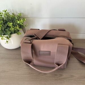 Dagne Dover Crossbody Bag in Dusty Rose